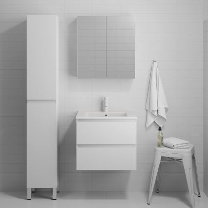 BATH DELUXE 03-060-63-01-01 - Ormarić za kupaonicu s umivaonikom KENWOOD 61 cm mat bijela