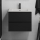 BATH DELUXE 03-060-63-02-01 - Ormarić za kupaonicu s umivaonikom KENWOOD 61 cm mat crna