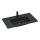 BATH DELUXE 06-080-27-02-00 - Ugradbeni umivaonik HYGE 81x46 cm keramika/crna