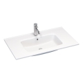 BATH DELUXE 06-080-27-11-00 - Ugradni umivaonik LILLESNAD 81x46 cm keramika/bijela