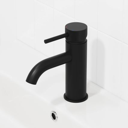BATH DELUXE 28-005-03-02-00 - Miješalica za umivaonik ANHOLT 15,6 cm mat crna
