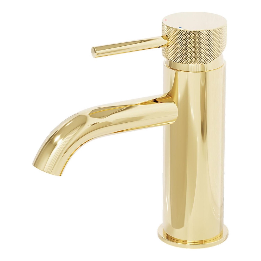 BATH DELUXE 28-005-03-64-00 - Miješalica za umivaonik ANHOLT 15,6 cm sjajni mesing