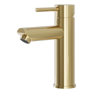 BATH DELUXE 28-017-03-64-02 - Miješalica za umivaonik RINGSTED 17,8 cm sjajni mesing