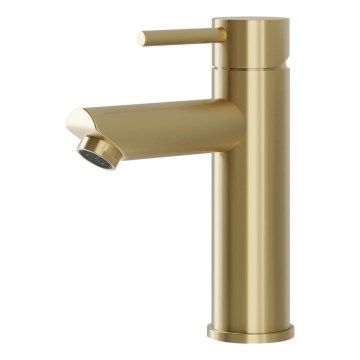 BATH DELUXE 28-017-03-70-02 - Miješalica za umivaonik RINGSTED 17,8 cm četkani mesing