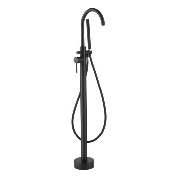 BATH DELUXE 28-114-01-02-00 - Samostojeći set za kadu s miješalicom DRAGOR 116 cm mat crna