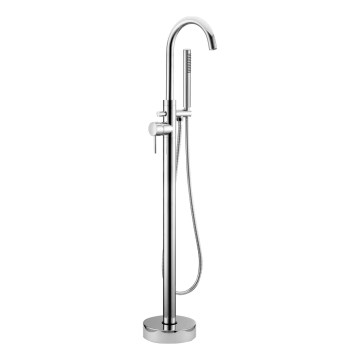 BATH DELUXE 28-114-01-60-00 - Samostojeći set za kadu s miješalicom DRAGOR 116 cm sjajni krom