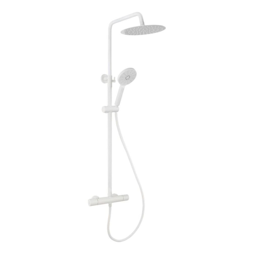 BATH DELUXE 31-120-05-01-00 - Set za tuširanje s termostatskom miješalicom DRAGOR mat bijela