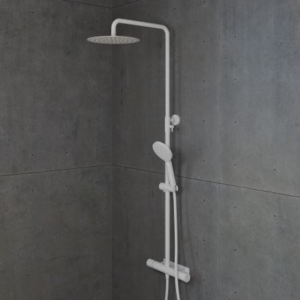 BATH DELUXE 31-120-07-01-00 - Set za tuširanje s termostatskom miješalicom DRAGOR mat bijela