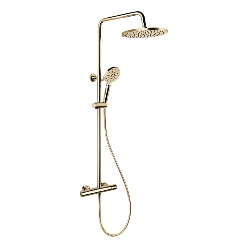 BATH DELUXE 31-120-08-64-00 - Set za tuširanje s termostatskom miješalicom DRAGOR sjajni mesing