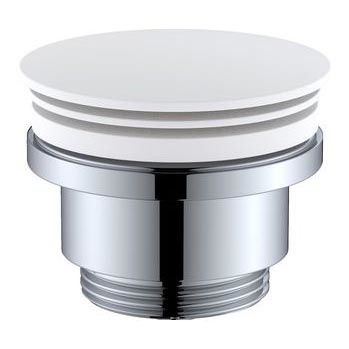 BATH DELUXE 33-004-05-01-04 - Gornji dio sifona za umivaonik RODBY pr. 6,6 cm bijela