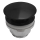 BATH DELUXE 33-004-05-02-04 - Gornji dio sifona za umivaonik RODBY pr. 6,6 cm crna