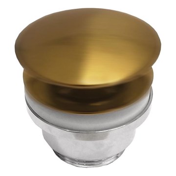 BATH DELUXE 33-004-05-70-04 - Gornji dio sifona za umivaonik RODBY pr. 6,6 cm četkani mesing