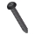 BATH DELUXE 54-045-00-02-12 - SET 50x Vijci za akustične panele T25 4,6x45 mm lakirana crna