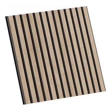 BATH DELUXE 54-060-08-86-12 - SET 4x Akustična obloga panel DANVIKEN 60x60 cm hrast