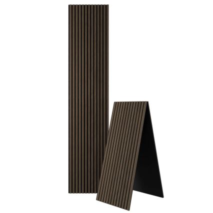 BATH DELUXE 54-240-11-84-12 - Akustična obloga VASALUND 240x52 cm orah