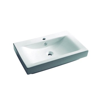 Bathco 0023 - Ugradbeni umivaonik MANCHESTER 70x45 cm porculan/bijela