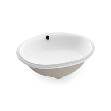 Bathco 0054 - Ugradni umivaonik MODENA 43,5x38,5 cm porculan/bijela