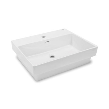 Bathco 0062 - Ugradni umivaonik FUNCHAL 55x45 cm porculan/bijela
