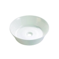 Bathco 4086 - Umivaonik na ploču VOLTA Ø 35 cm porculan/bijeli