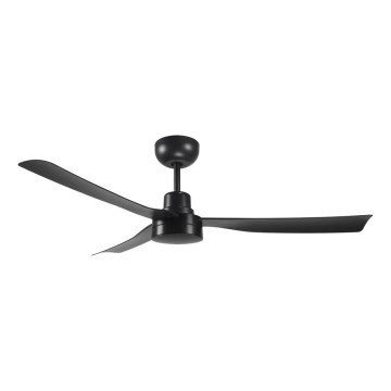 BAYSIDE 21301449 - Stropni ventilator CALYPSO Ø 122 cm crni + daljinski upravljač