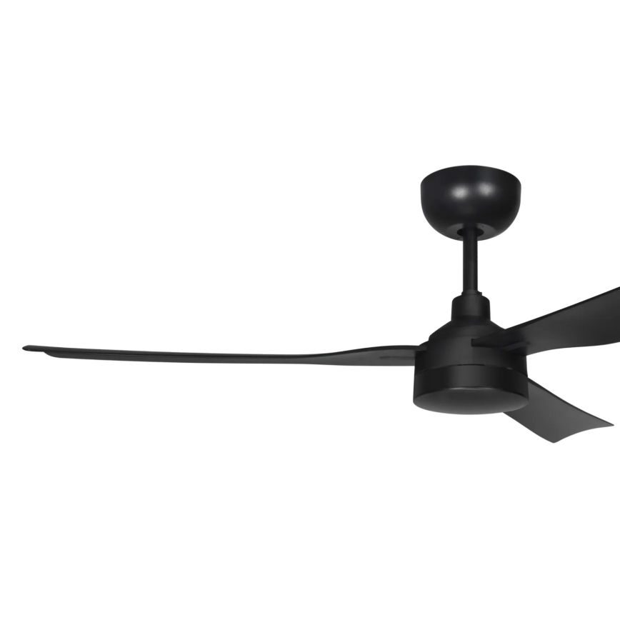 BAYSIDE 21301449 - Stropni ventilator CALYPSO Ø 122 cm crni + daljinski upravljač