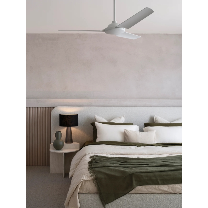 BAYSIDE 21302449 - Stropni ventilator SOMERSET promjer 122 cm bijeli + daljinski upravljač