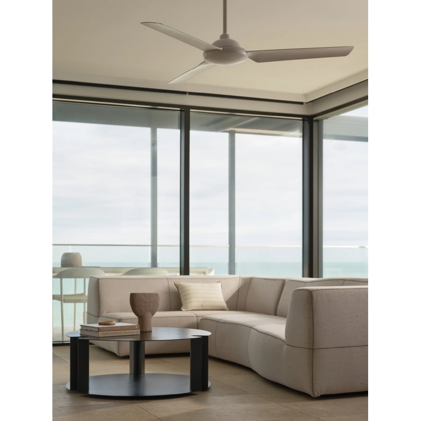 BAYSIDE 21302449 - Stropni ventilator SOMERSET promjer 122 cm bijeli + daljinski upravljač