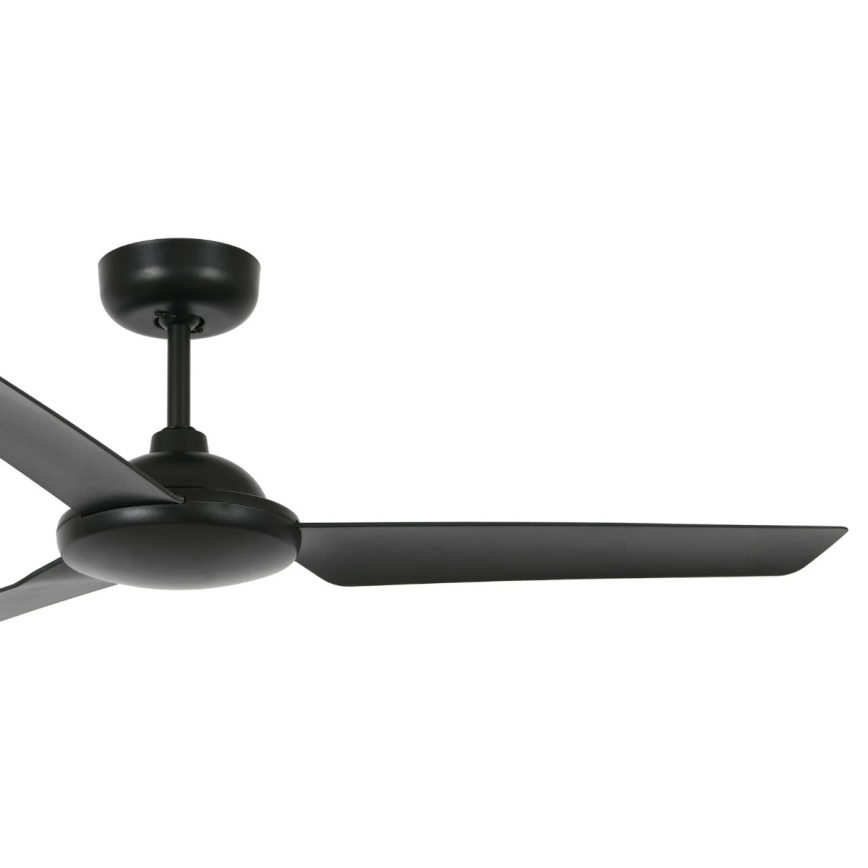 BAYSIDE 51302449 - Stropni ventilator SOMERSET Ø 122 cm crni + daljinski upravljač