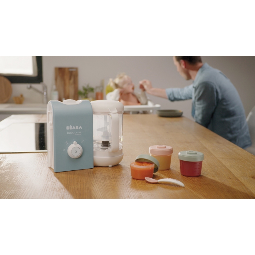 Beaba - Kuhalo na paru 2u1 BABYCOOK EXPRESS plava