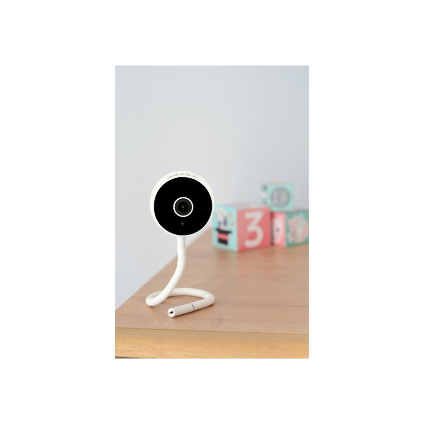 Beaba - Pametni dječji monitor ZEN CONNECT 5V Wi-Fi bijela