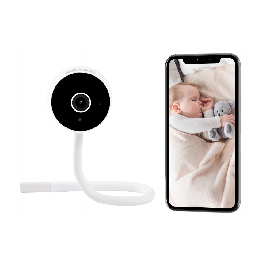 Beaba - Pametni dječji monitor ZEN CONNECT 5V Wi-Fi bijela