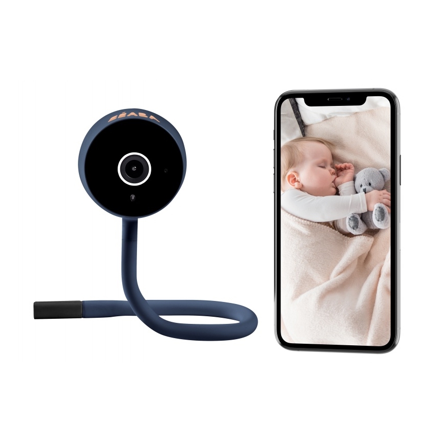 Beaba - Pametni dječji monitor ZEN CONNECT 5V Wi-Fi plavi