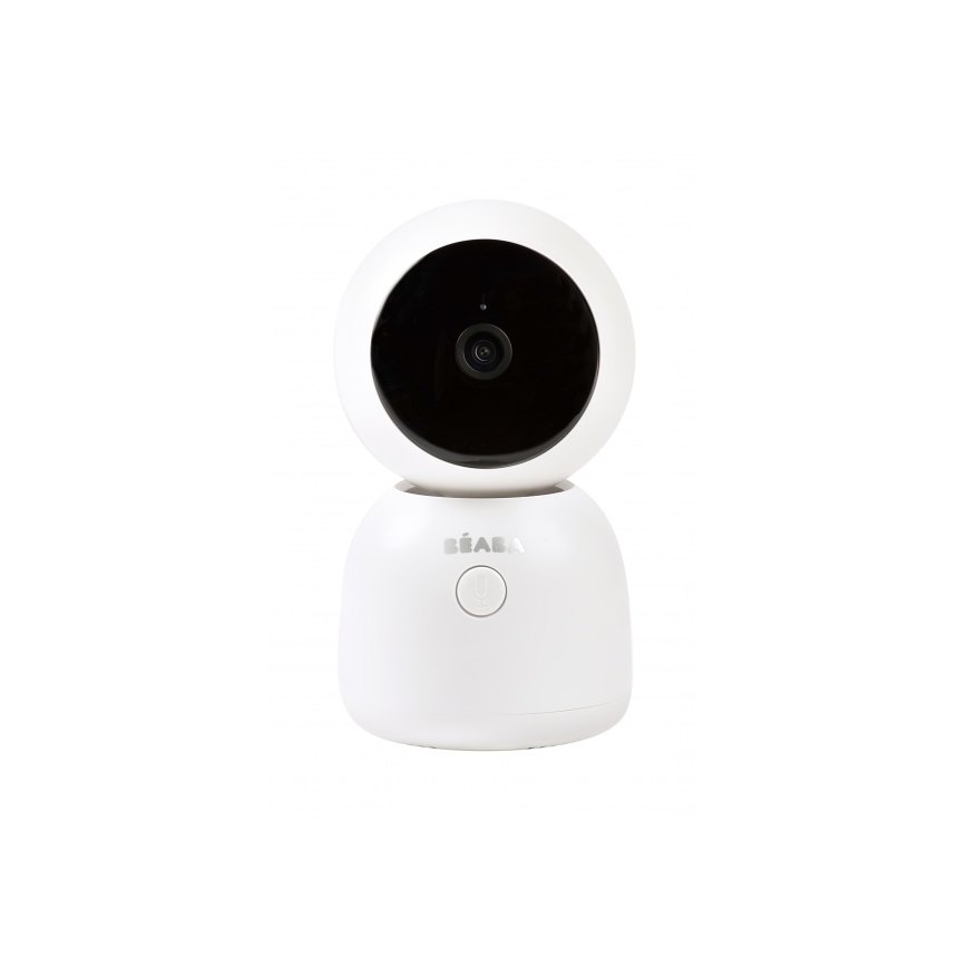 Beaba - Pametni punjivi dječji video monitor ZEN NIGHT 720p, 5V, 4000 mAh, Wi-Fi, bijela