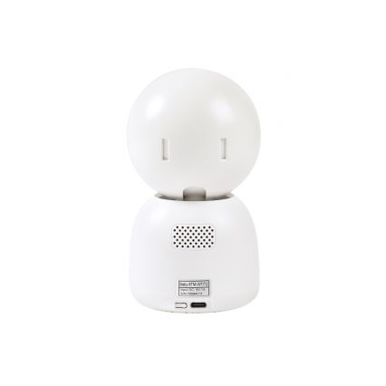Beaba - Pametni punjivi dječji video monitor ZEN NIGHT 720p, 5V, 4000 mAh, Wi-Fi, bijela