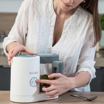 Beaba - Parni kuhalo 2u1 BABYCOOK NEO zelena/bijela