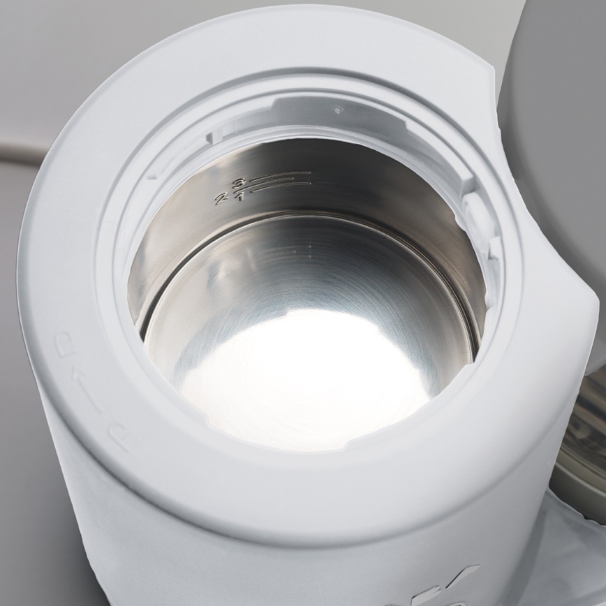 Beaba - Parno kuhalo 2 u 1 BABYCOOK NEO bijelo/sivo