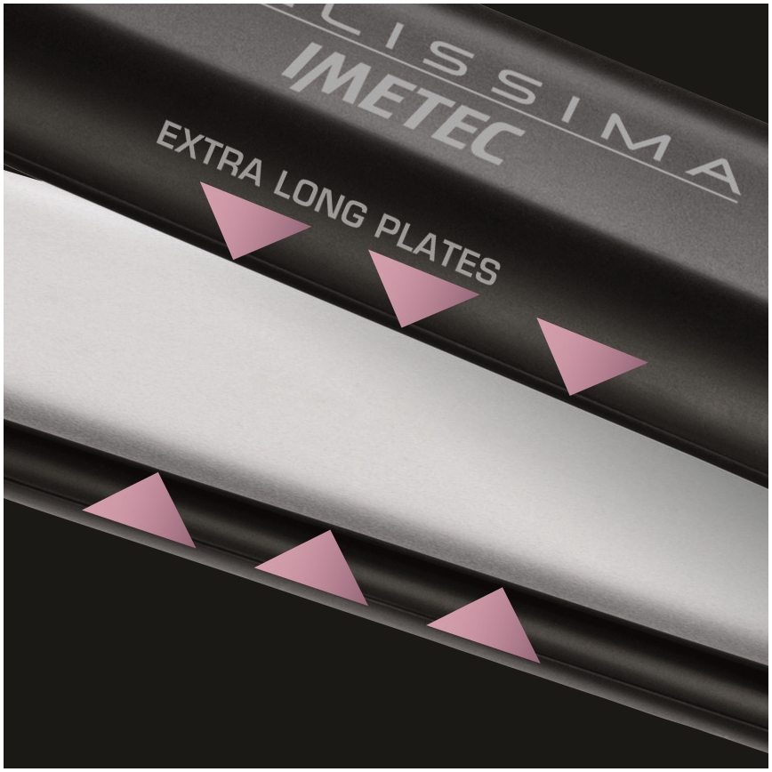 Bellissima 11140 - Ispravljač za kosu 42W/230V crni