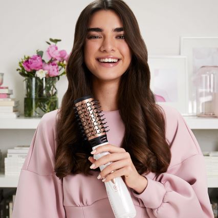 Bellissima 11726 - Četka za sušenje i oblikovanje vrućim zrakom 5 u 1 MY PRO 1000W/230V bijela/ružičasto zlato