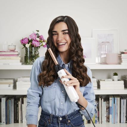 Bellissima 11726 - Četka za sušenje i oblikovanje vrućim zrakom 5 u 1 MY PRO 1000W/230V bijela/ružičasto zlato