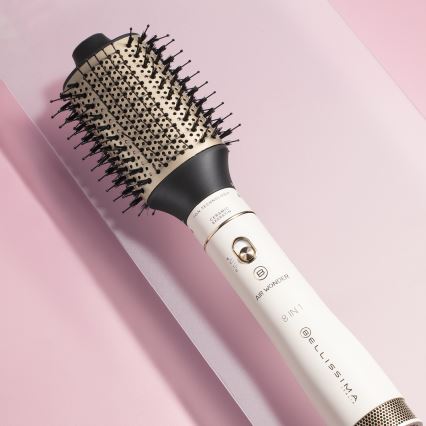 Bellissima 11847 - Vruća zračna četka 8 u 1 AIR WONDER 1000W/230V bijela/zlatna