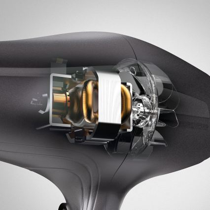 Bellissima 11859 - Sušilo za kosu ULTRA SPEED 2200 W/230 V, crno