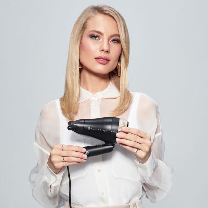 Bellissima 11872 - Putno sušilo za kosu B-TRAVEL 1400W/230V crno/zlatno