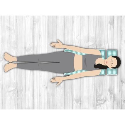 Beper - Akupresurna prostirka i jastuk u mint nijansi