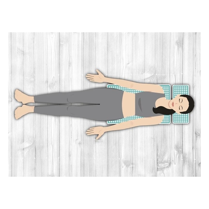 Beper - Akupresurna prostirka i jastuk u mint nijansi