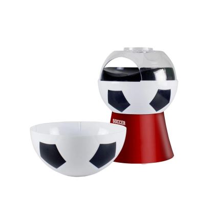 Beper - Aparat za kokice 1200W/230V nogomet/crvena