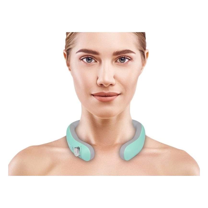 Beper - Punjivi EMS masažer za vrat 5V/900 mAh, u mint boji