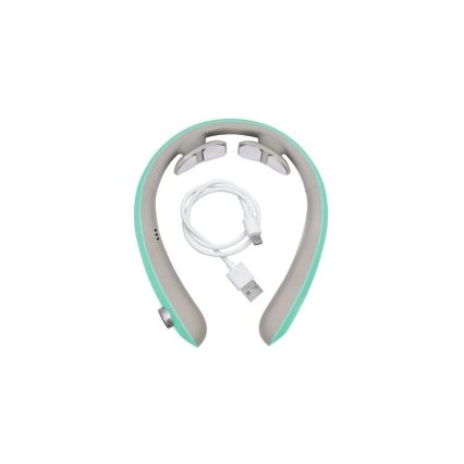 Beper - Punjivi EMS masažer za vrat 5V/900 mAh, u mint boji
