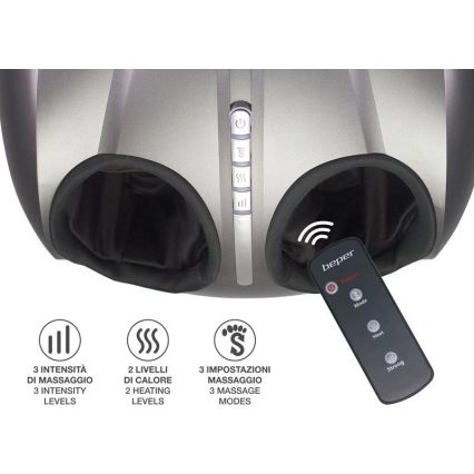 Beper – Shiatsu masažer za stopala 36W/230V s daljinskim upravljačem