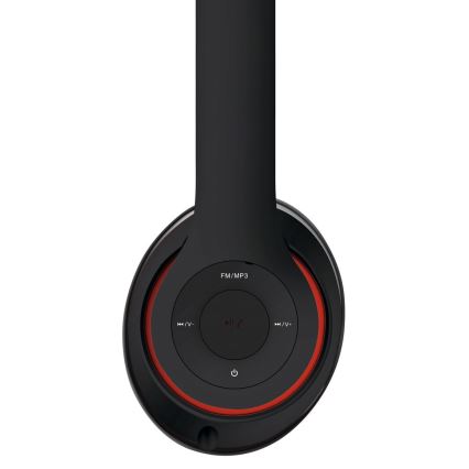 Bežične slušalice s Bluetoothom 400 mAh crne boje