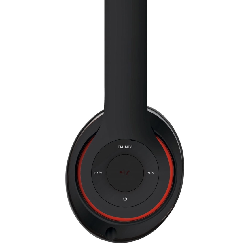 Bežične slušalice s Bluetoothom 400 mAh crne boje